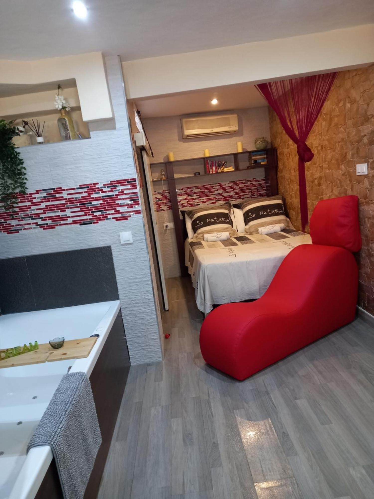 Loft "Coqueto" Rojo Lägenhet Ubrique Rum bild