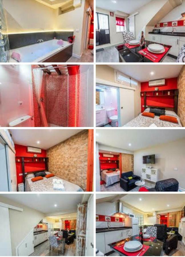 Loft "Coqueto" Rojo Lägenhet Ubrique Exteriör bild